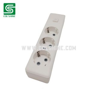 european power strips with switch and indicator and USB